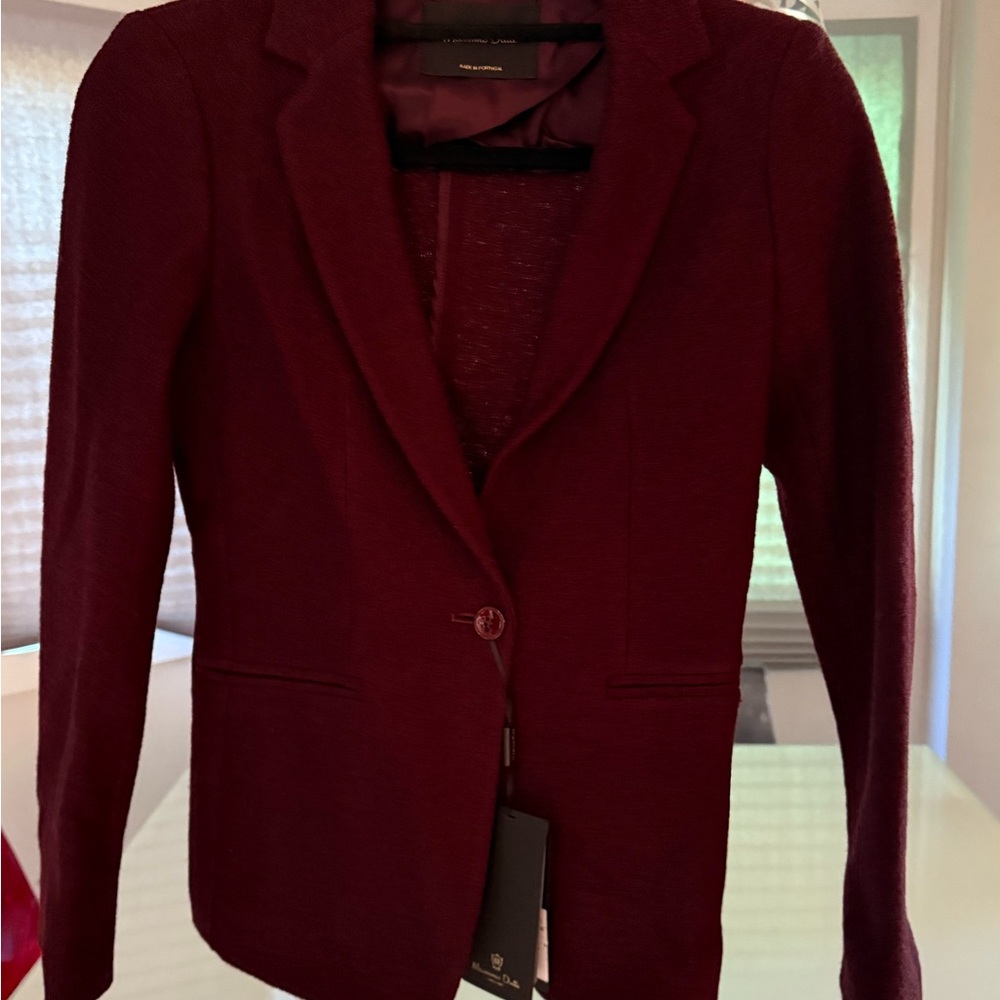 Massimo Dutti Wool Blazer NWT